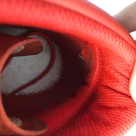 Men's Adidas AMERICANA HI 88 Red Sued Sz 10.5 - Picture 10 of 10